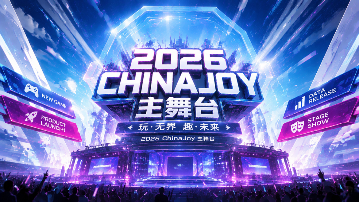 一图看懂2026 ChinaJoy主舞台全流程节目单，这份观演指南请收好